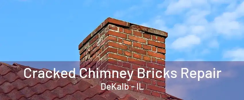 Cracked Chimney Bricks Repair DeKalb - IL