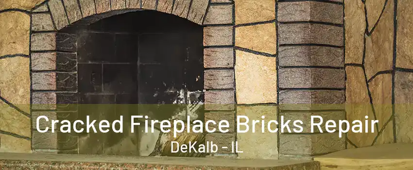 Cracked Fireplace Bricks Repair DeKalb - IL