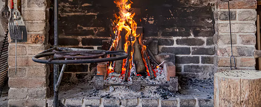 Cracked Electric Fireplace Bricks Repair Services  in DeKalb, IL