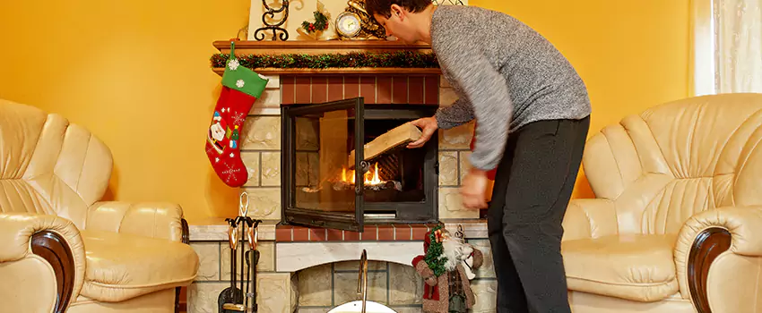 Gas to Wood-Burning Fireplace Conversion Services in DeKalb, Illinois